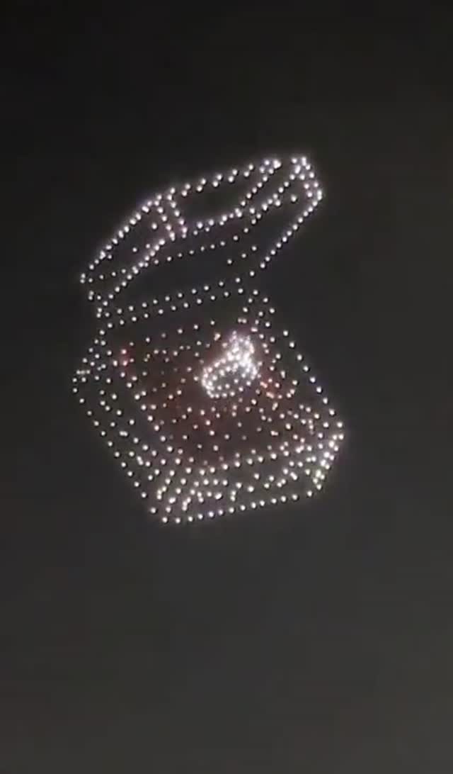 A proposal with drones Sendvid